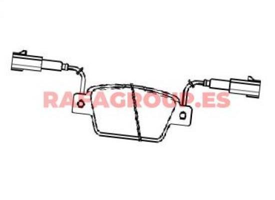 RG286112 - Brake pads